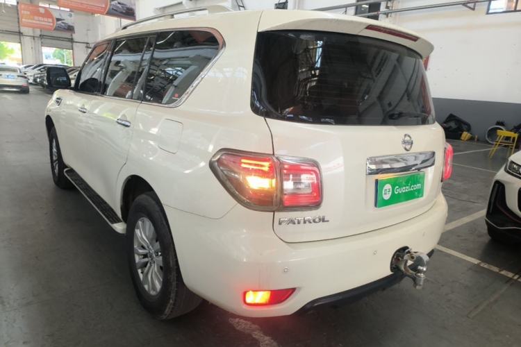 Used Nissan Patrol 2018 Y62 4.0 XE Middle East Rear Left 45 Deg