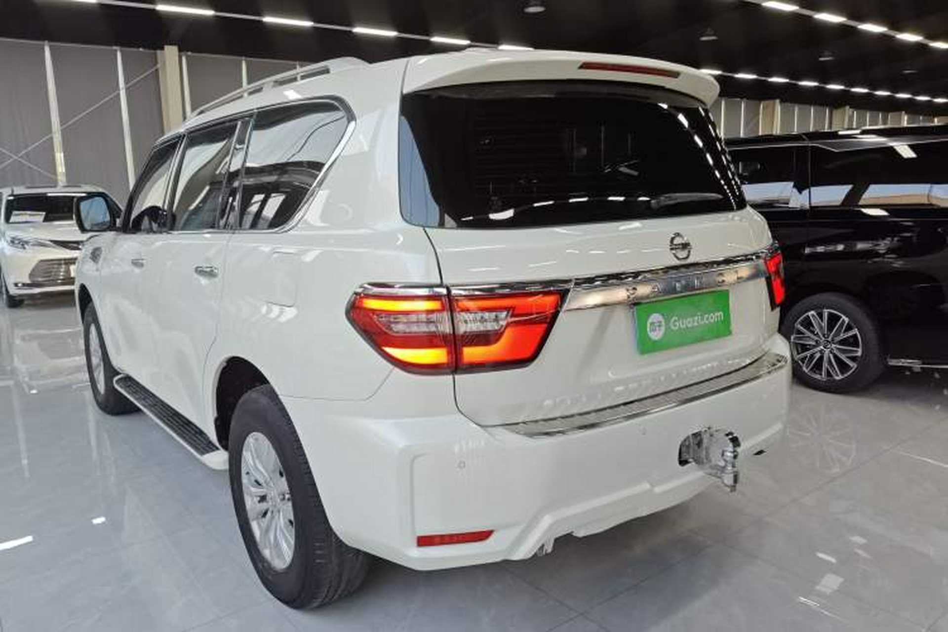 Used Nissan Patrol 2018 Y62 4.0 XE Middle East Rear Left 45 Deg