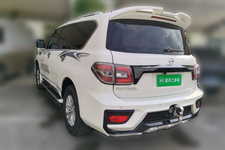 Used Nissan Patrol 2018 Y62 4.0 XE Middle East Rear Left 45 Deg