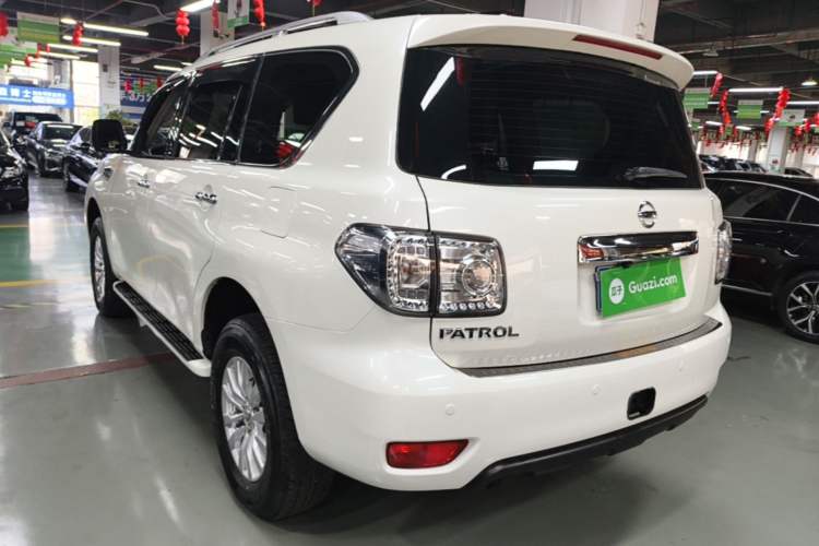 Used Nissan Patrol 2018 Y62 4.0 XE Middle East Rear Left 45 Deg