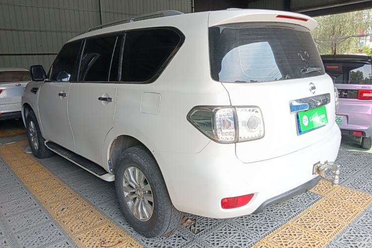 Used Nissan Patrol 2018 Y62 4.0 XE Middle East Rear Left 45 Deg