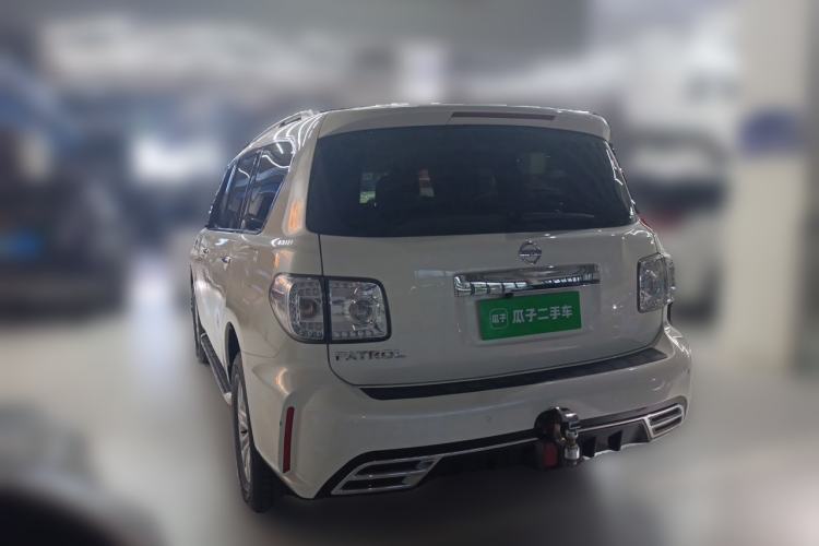 Used Nissan Patrol 2018 Y62 4.0 XE Middle East Rear Left 45 Deg
