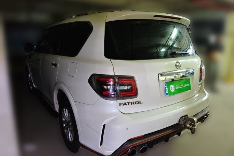 Used Nissan Patrol 2018 4.0L Automatic 7-Seater Middle East Version Rear Left 45 Deg