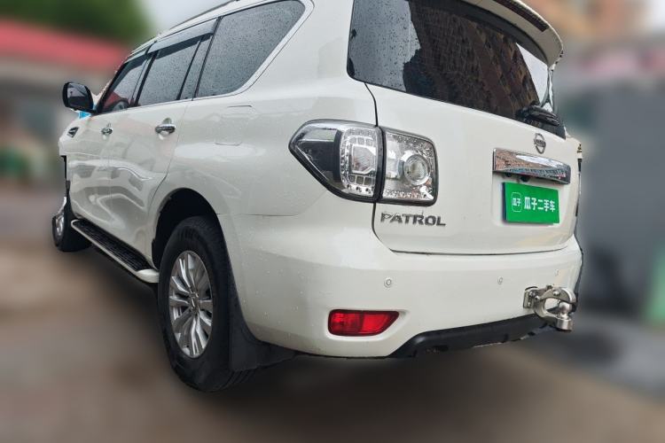 Used Nissan Patrol 2018 Y62 4.0 XE Middle East Rear Left 45 Deg