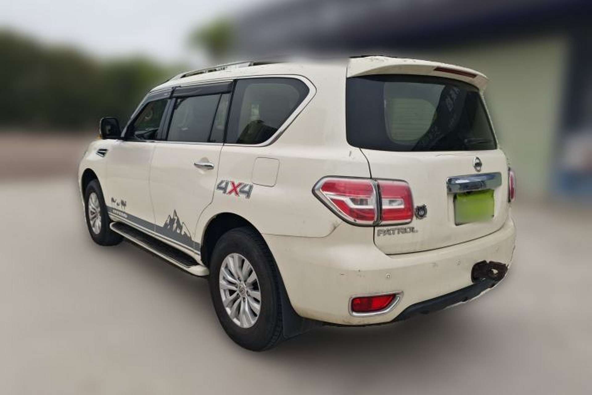 Used Nissan Patrol 2018 4.0L Automatic 7-Seater Middle East Version Rear Left 45 Deg