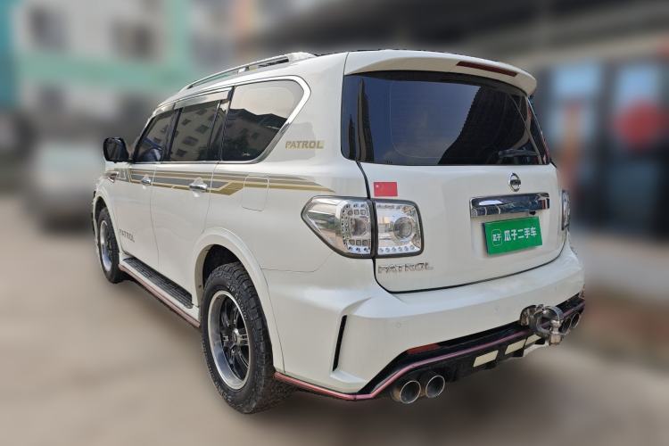 Used Nissan Patrol 2018 4.0L LinkedIn Edition Rear Left 45 Deg