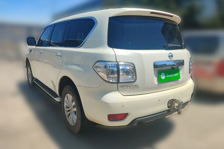 Used Nissan Patrol 2018 Y62 4.0 XE Middle East Rear Left 45 Deg