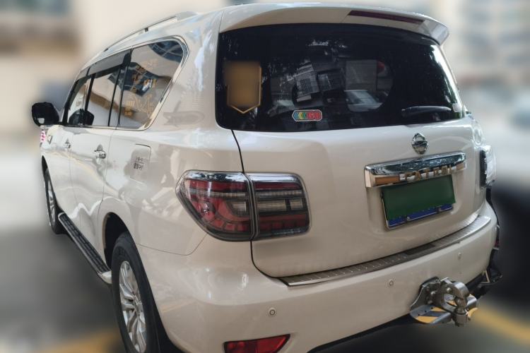 Used Nissan Patrol 2018 Y62 4.0 XE Middle East Rear Left 45 Deg