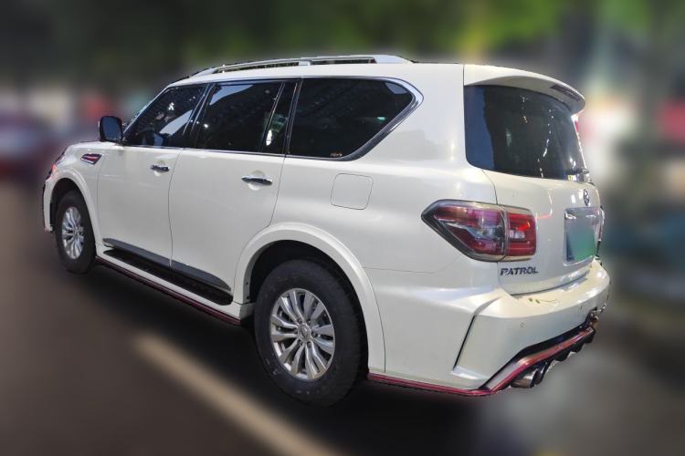 Used Nissan Patrol 2018 Y62 4.0 XE Middle East Rear Left 45 Deg