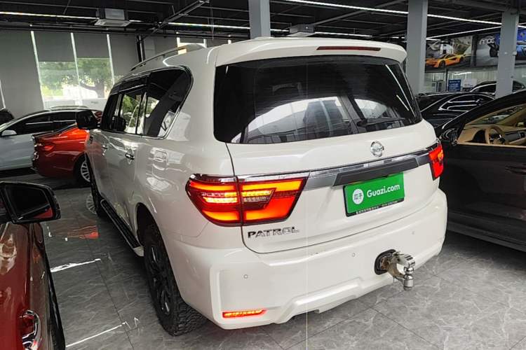 Used Nissan Patrol 2018 4.0L Automatic 7-Seater Middle East Version Rear Left 45 Deg