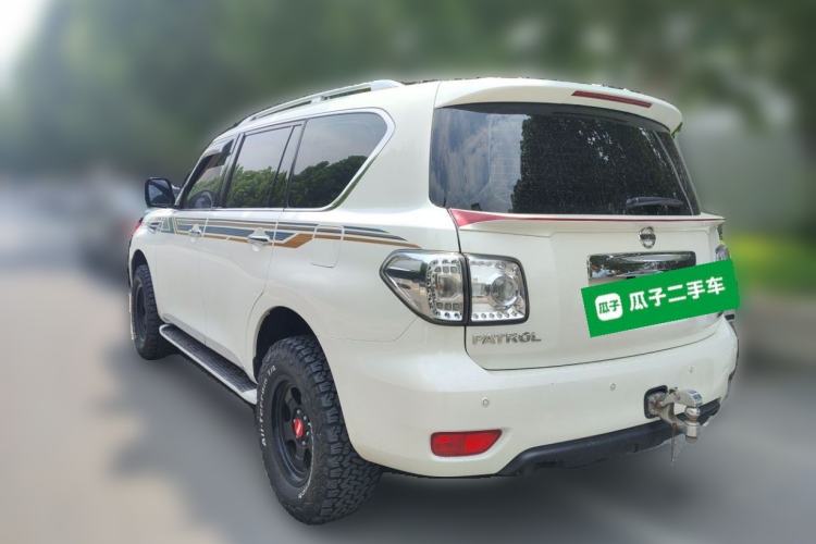 Used Nissan Patrol 2018 Y62 4.0 XE Middle East Rear Left 45 Deg