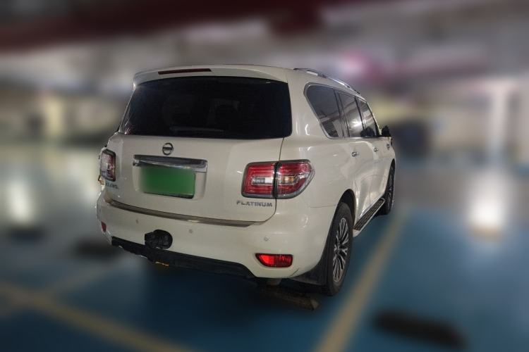 Used Nissan Patrol 2018 4.0L Platinum Edition Rear Right 45 Deg