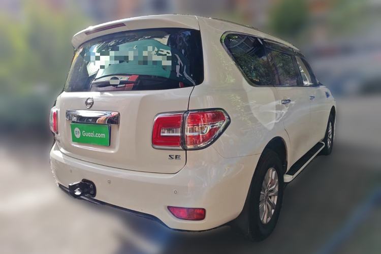 Used Nissan Patrol 2018 4.0L SE Middle East Version Rear Right 45 Deg