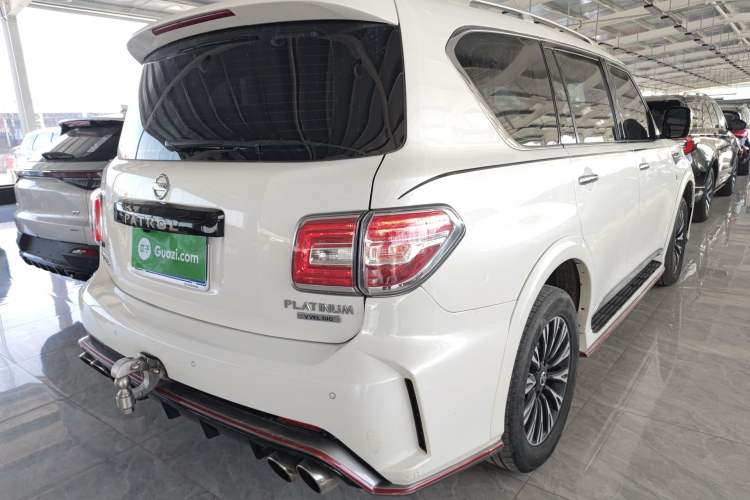Used Nissan Patrol 2018 4.0L Automatic 7-Seater Middle East Version Rear Right 45 Deg