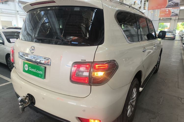 Used Nissan Patrol 2018 Y62 4.0 XE Middle East Rear Right 45 Deg