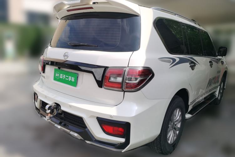 Used Nissan Patrol 2018 Y62 4.0 XE Middle East Rear Right 45 Deg