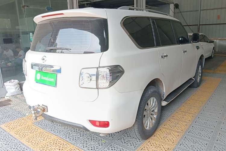 Used Nissan Patrol 2018 Y62 4.0 XE Middle East Rear Right 45 Deg
