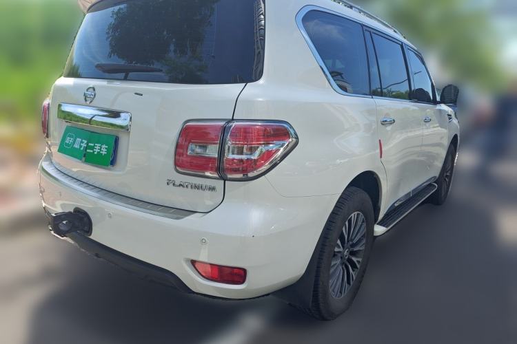 Used Nissan Patrol 2018 4.0L Platinum Edition Rear Right 45 Deg