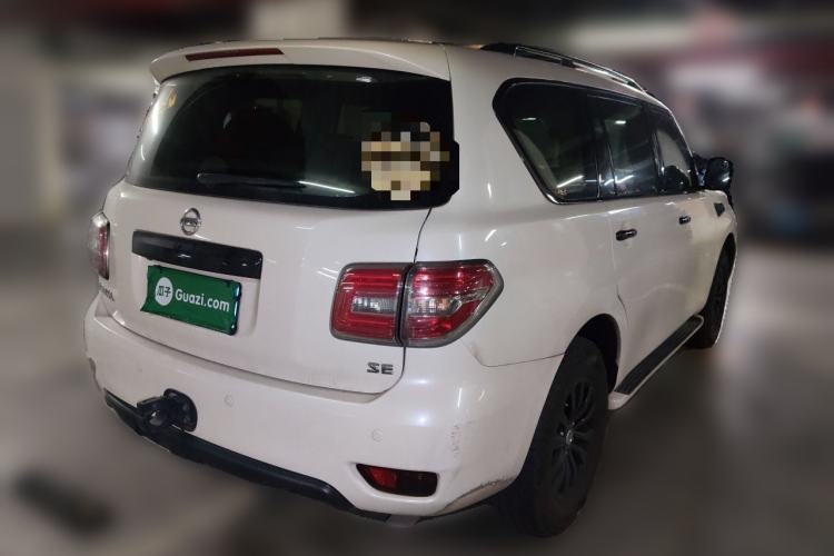 Used Nissan Patrol 2018 4.0L SE Middle East Version Rear Right 45 Deg