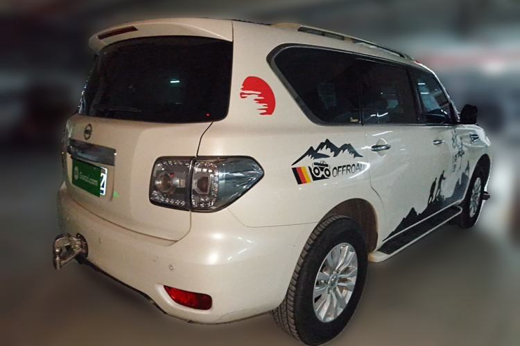 Used Nissan Patrol 2018 4.0L LinkedIn Edition Rear Right 45 Deg