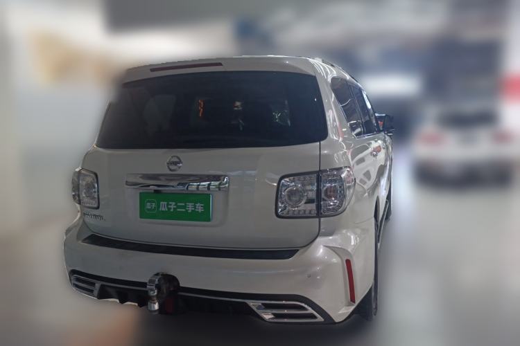 Used Nissan Patrol 2018 Y62 4.0 XE Middle East Rear Right 45 Deg
