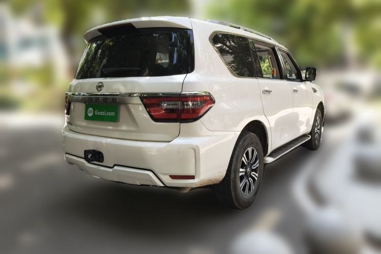 Used Nissan Patrol 2018 4.0L Platinum Edition Rear Right 45 Deg