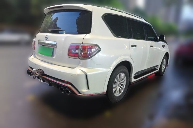 Used Nissan Patrol 2018 Y62 4.0 XE Middle East Rear Right 45 Deg