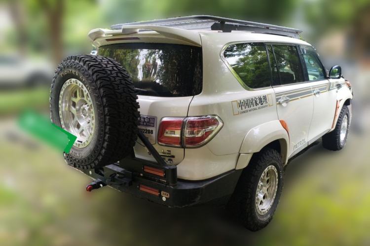 Used Nissan Patrol  Rear Right 45 Deg