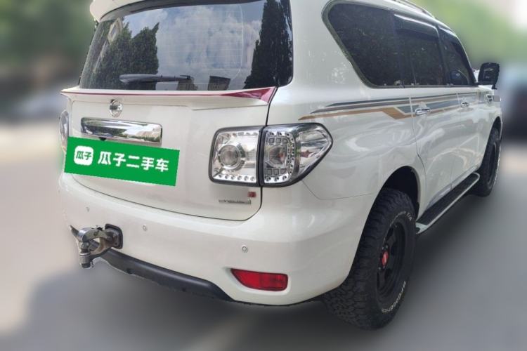 Used Nissan Patrol 2018 Y62 4.0 XE Middle East Rear Right 45 Deg