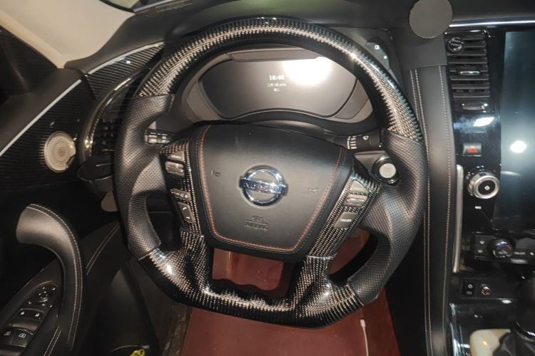 Used Nissan Patrol 2018 4.0L Automatic 7-Seater Middle East Version Steering Wheel