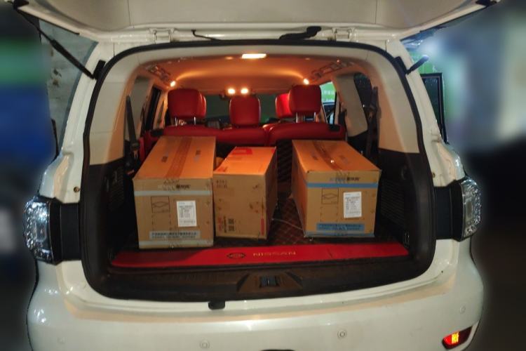 Used Nissan Patrol 2018 4.0L Automatic 7-Seater Middle East Version Trunk