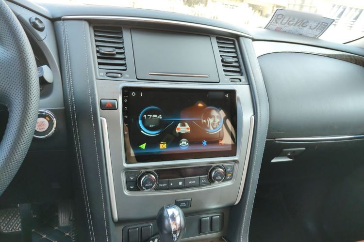 Used Nissan Patrol 2019 Y62 4.0L SE-T1 Middle East Audio And AC Panel