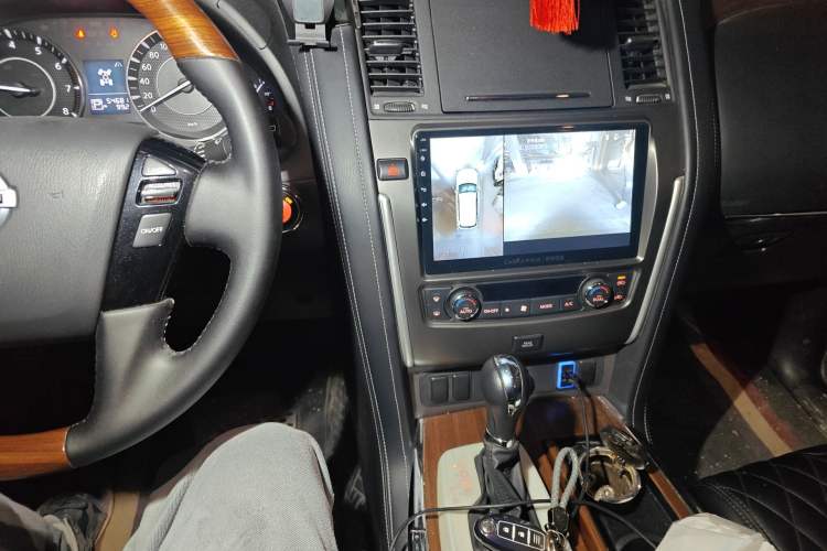 Used Nissan Patrol 2019 Y62 4.0L SE-T1 Middle East Audio And AC Panel