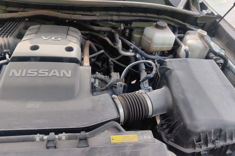 Used Nissan Patrol 2019 Y62 4.0L SE-T1 Middle East Engine Bay Left