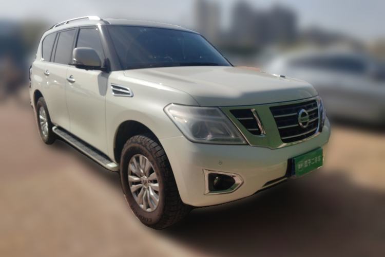 Used Nissan Patrol 2019 Y62 4.0L SE-T1 Middle East Front Right 45 Deg