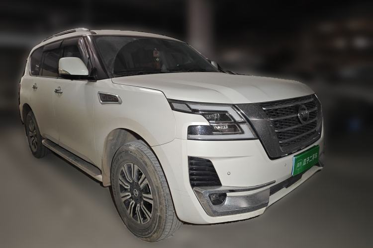 Used Nissan Patrol 2019 Y62 4.0L SE-T1 Middle East Front Right 45 Deg