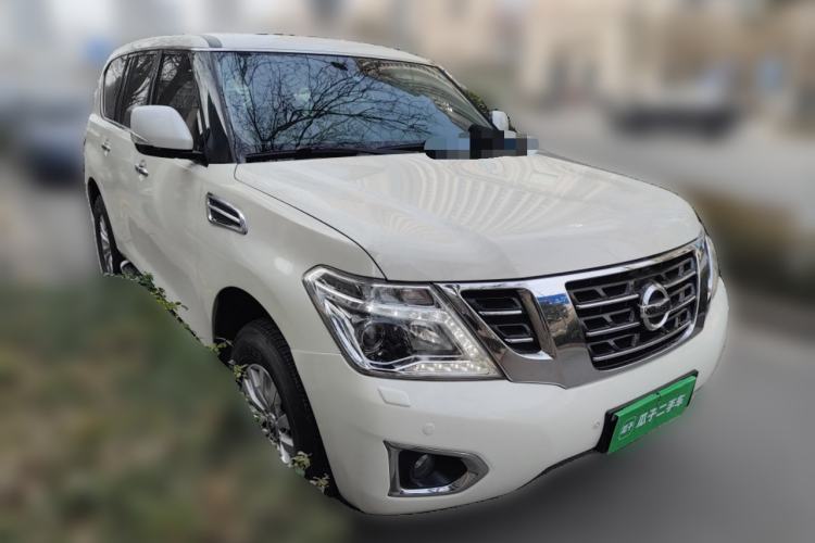 Used Nissan Patrol 2019 Y62 4.0L SE OPT with 18-inch Wheels – Middle East Front Right 45 Deg