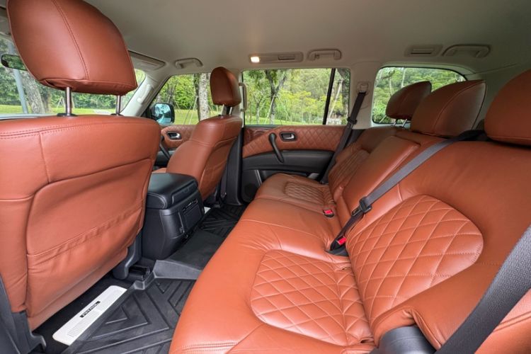 Used Nissan Patrol 2019 Y62 4.0L SE-T1 Middle East Interior 4
