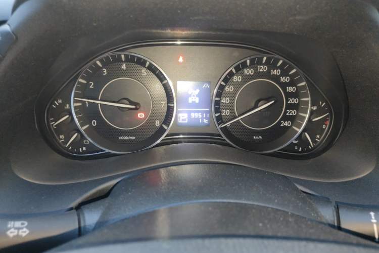 Used Nissan Patrol  Odometer Close Up