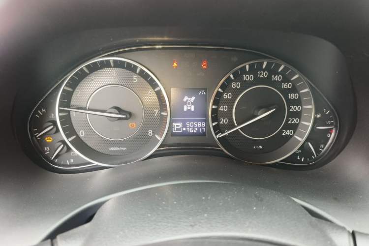 Used Nissan Patrol  Odometer Close Up
