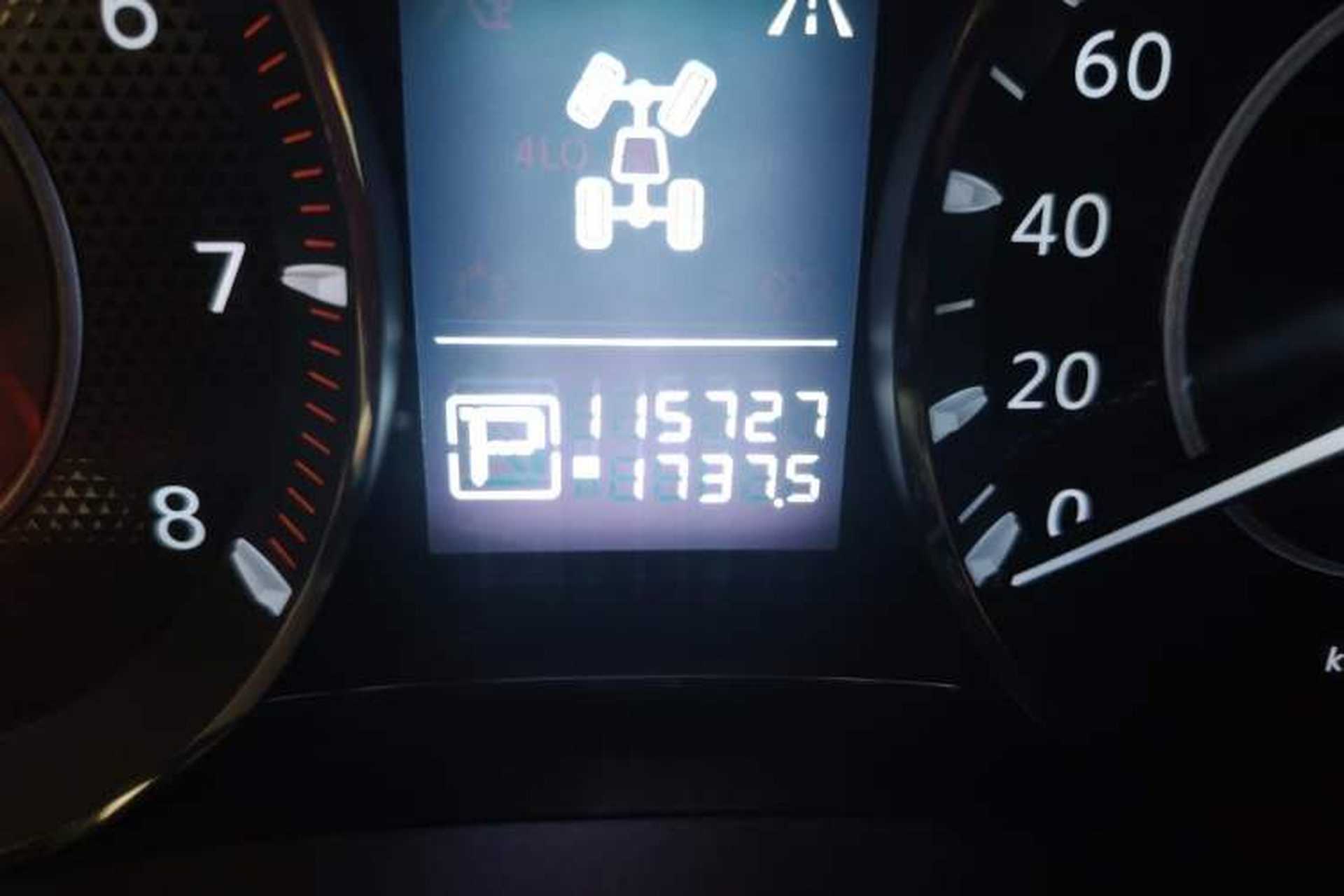 Used Nissan Patrol  Odometer Close Up