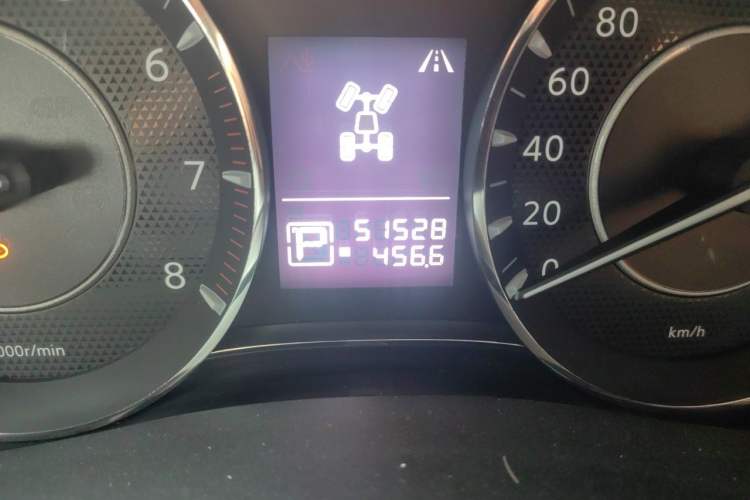 Used Nissan Patrol  Odometer Close Up