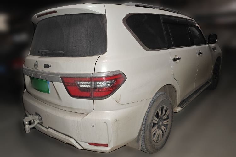 Used Nissan Patrol 2019 Y62 4.0L SE-T1 Middle East Rear Right 45 Deg