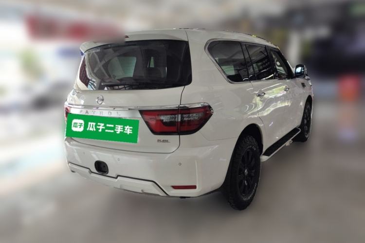 Used Nissan Patrol 2019 Y62 4.0L SE-T1 Middle East Rear Right 45 Deg