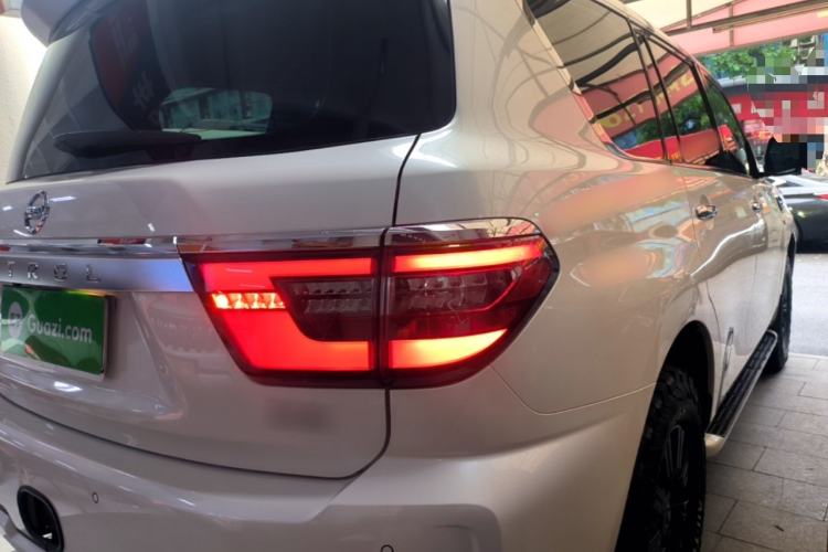 Used Nissan Patrol 2019 Y62 4.0L SE-T1 Middle East Rear Right 45 Deg