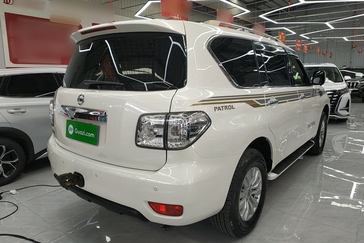 Used Nissan Patrol 2019 Y62 4.0L SE-T1 Middle East Rear Right 45 Deg