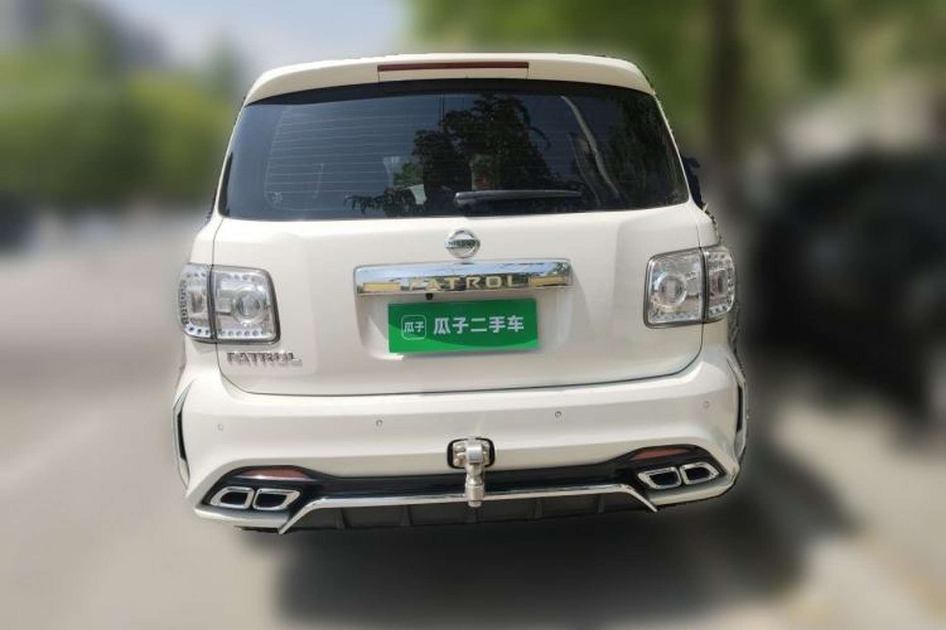 Used Nissan Patrol 2019 Y62 4.0L SE-T1 Middle East Rear
