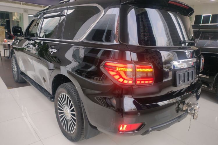 Used Nissan Patrol 2020 Y62 4.0 XE Middle East Rear Left 45 Deg