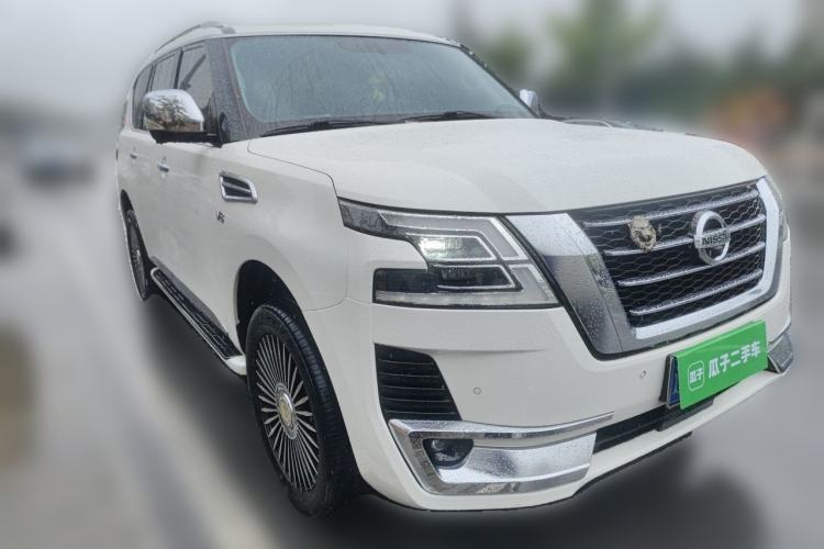 Used Nissan Patrol 2020 Y62 4.0 XE Middle East Front Right 45 Deg