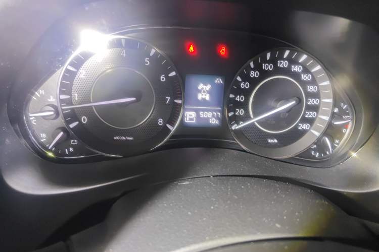 Used Nissan Patrol 2020 Y62 4.0 XE Middle East Odometer Close Up